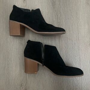 Black ankle boots